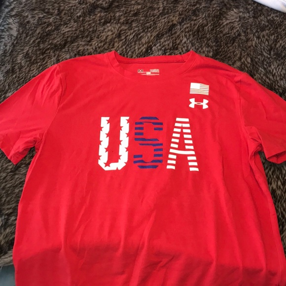 under armour usa shirt